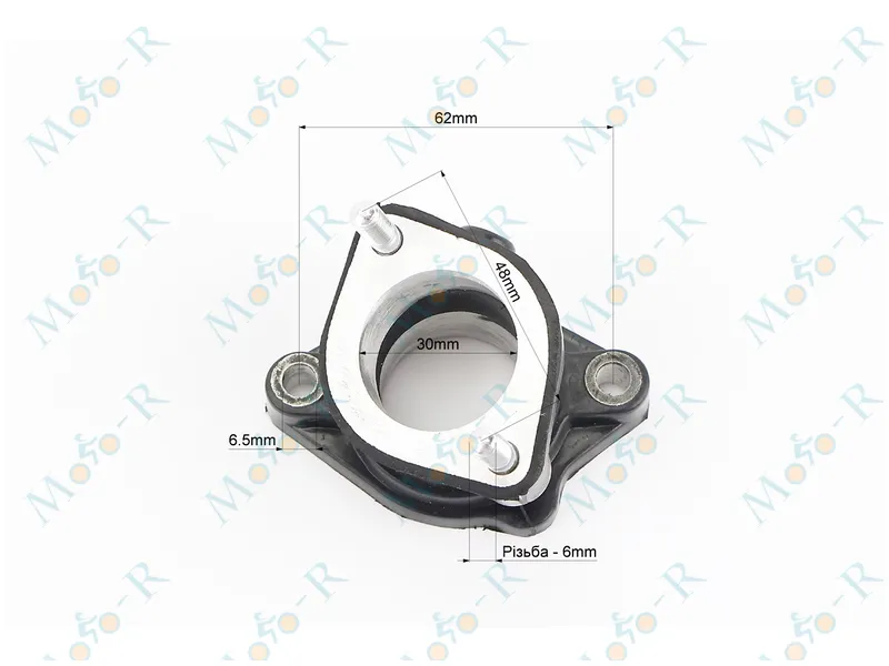 Фото 4 - Loncin- JL200-68A Патрубок карбюратора