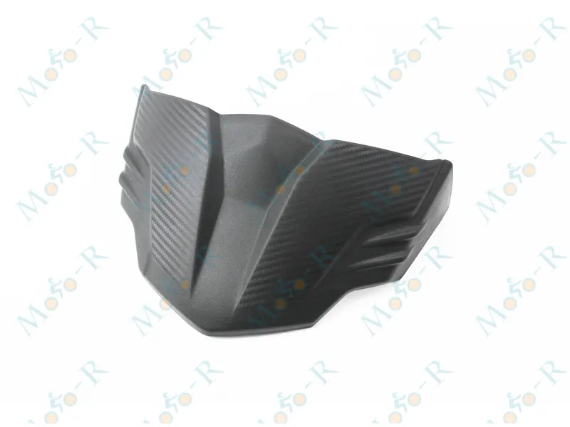 Фото 2 - Loncin- JL200-68A пластик - обтічник фари верхній, ЧОРНИЙ