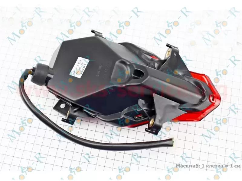 Фото 3 - Loncin- JL200-68A Фонарь задний в сборе