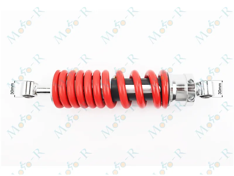 Фото 4 - Loncin- LX250-15 Амортизатор задний МОНО 325мм*d71мм (втулка 12мм / втулка 12мм) регулир., красный