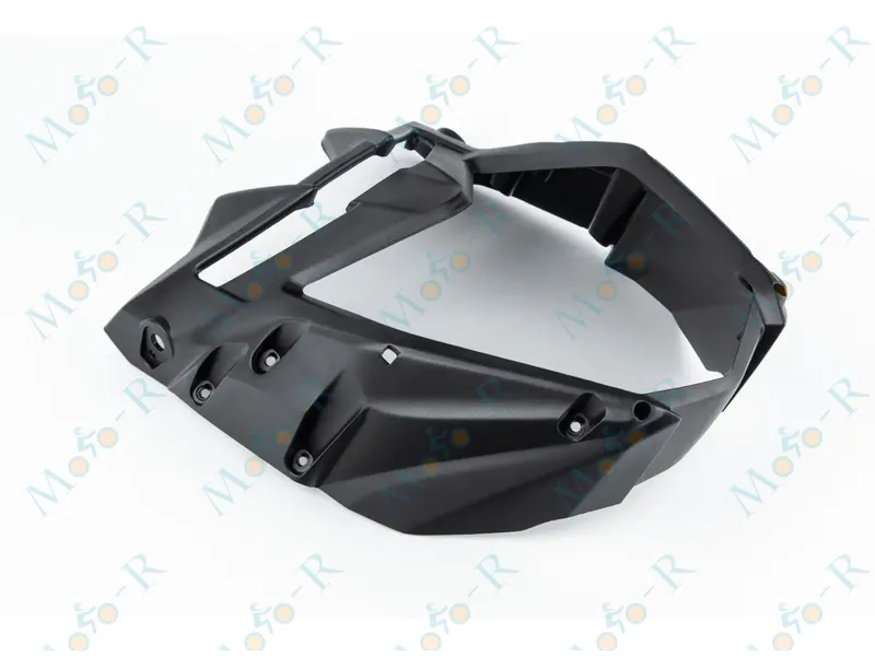 Фото 2 - Loncin LX250-15 пластик - обтекатель фары, ЧЕРНЫЙ