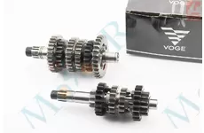 Loncin- LX300-6 Коробка передач (два вали з шестернями)