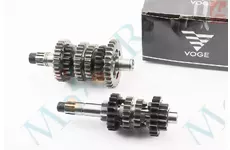 Loncin- LX300-6 Коробка передач (два вали з шестернями)