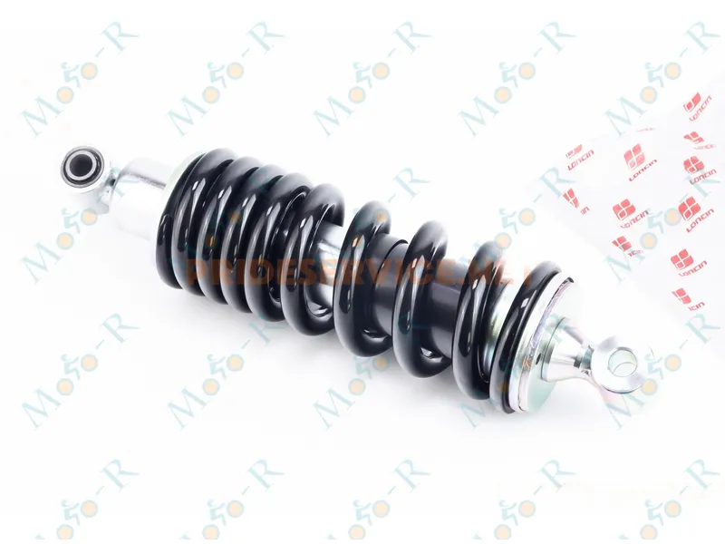 Фото 2 - Loncin LX200GY-3 Амортизатор задний МОНО 295мм, d76мм (втулка 12мм/втулка 12мм), чёрный,
