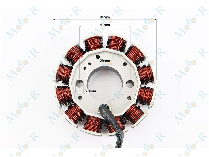 Фото 4 -  BOXER BM/ВМX 150cc Статор магнето (генератора) (12 котушок роз'єм 