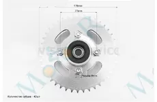 Панель демпферна із зіркою 428-42Т у зборі Viper-V150A