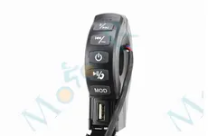 АУДІО-блок на кермо (МРЗ-USB/SD, FM-радіо, пультДУ, сигналізація)