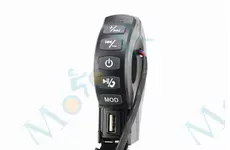 АУДІО-блок на кермо (МРЗ-USB/SD, FM-радіо, пультДУ, сигналізація)