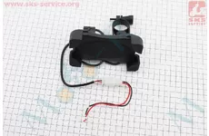 Тримач телефону на кермо з чорним малюнком + USB заряджання (мінім. розмір телефону 60*124мм, макс. розмір 80*160мм), тип 2