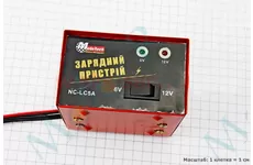 Зарядний пристрій для АКБ 6V/12V стаціонарний 5Ah