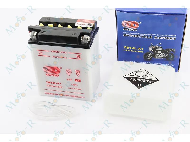 Фото 2 - Аккумулятор 12V14Аh YB14L-A1 кислотный (L134*W89*H166mm)