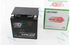 Акумулятор 12V30Аh YB30L-ВS(MF) кислотний (L168*W132*H192mm)