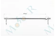 Вісь маятника d10mm; L250mm + гайки