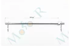 Вісь маятника d10mm; L250mm + гайки