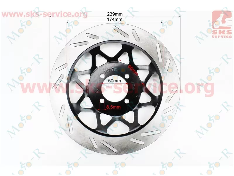 Фото 3 - Kinlon JL150-70C Диск гальмівний, тип 1