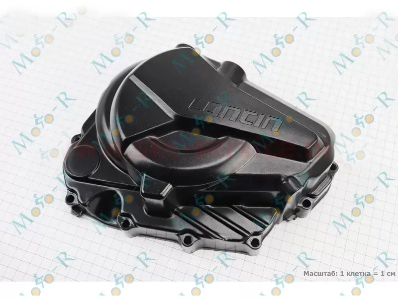 Фото 2 - Loncin- JL200-68A Крышка двигателя правая CBВ-200сс, ЧЕРНЫЙ