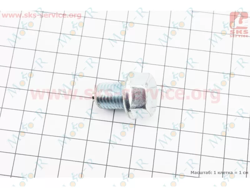 Фото 2 - Loncin-LX300-6H 300AC Болт зливу олії з магнітом М12