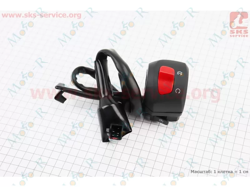 Фото 2 - Loncin- LX300-6H 300DS Блок кнопок на кермі правий