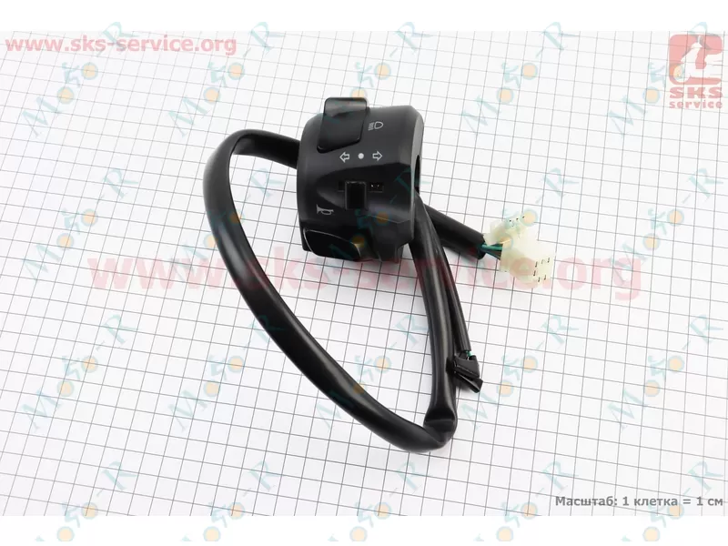 Фото 2 - Loncin- LX500 500R 500-С Блок кнопок на кермі лівий