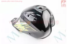 X-Road Light 200-250 Бак паливний, ЧОРНИЙ з жовтим малюнком