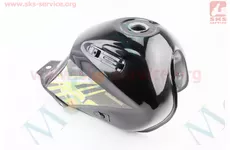 X-Road Light 200-250 Бак паливний, ЧОРНИЙ з жовтим малюнком