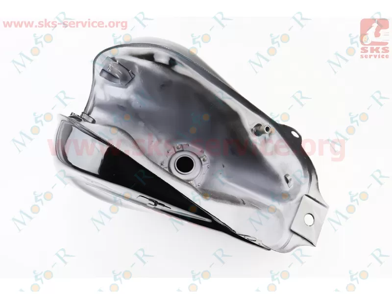 Фото 4 - X-Road Light 200-250 Бак топливный, ЧЕРНЫЙ с красным рисунком