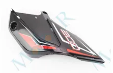 X-Road Light 200-250 пластик - бічний передній правий, ЧОРНИЙ з червоним малюнком