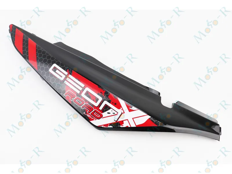 Фото 2 - X-Road Light 200-250 пластик - задний боковой левый, ЧЕРНЫЙ с красным рисунком