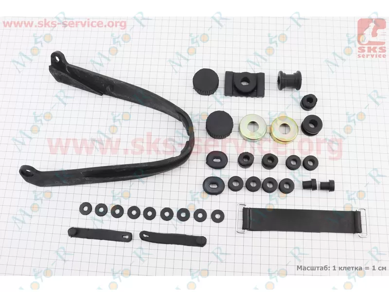 Фото 2 - X-Road Light 200 Резиновые детали к-кт 32шт