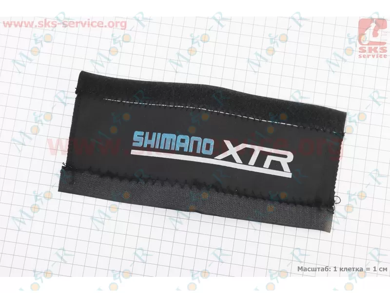 Фото 2 - Защита пера на липучке, черная SHIMANO (возможны потертости, дефекты пошива)