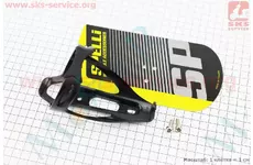 Фляготримач пластико-нейлоновий, кріп. на раму, чорний SBC-042