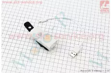 Фонарь передний 1 диод 300 lumen алюминиевый, Li-ion 3.7V 800mAh зарядка от USB, влагозащитный, белый RPL-2255