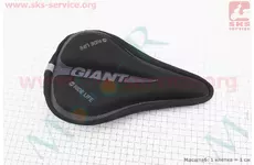 Чохол на сидіння, з м'якою поролоновою вставкою, чорно-білий GIANT