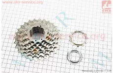 Касета 8зв. 28,24,21,19,17,15,13,11Т, хром CLARIS CS-HG50