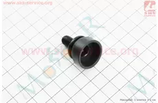 Болт валу каретки M8x15мм, під шестигранник 8мм, чорний (SR Suntour)