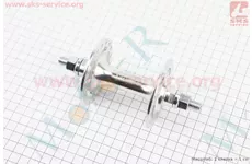 Втулка передня FIX алюмінієва 14Gx36H, 2 промпідшипники 6000 2RS, крепл. гайка, FB-A266В