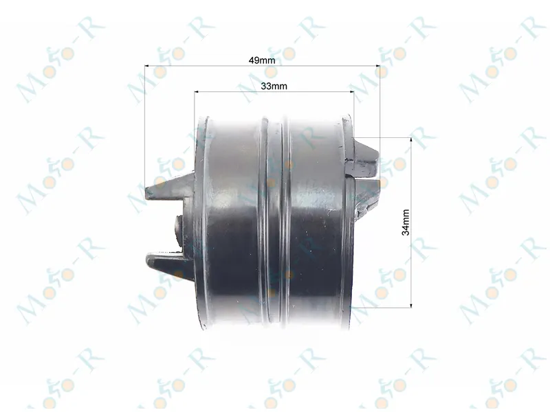 Фото 3 -  BOXER BM/ВМX 150cc Патрубок карбюратора (гумовий) 