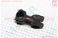 Винос керма MTB 28,6x25,4х60мм, алюмінієвий, чорний AS-601