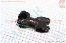 Винос керма MTB 28,6x25,4х60мм, алюмінієвий, чорний AS-601