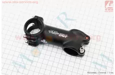 Винос керма MTB 28,6x31,8х80мм, алюмінієвий, чорний AS-021