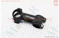 Винос керма MTB 28,6x31,8х80мм, алюмінієвий, чорний AS-021