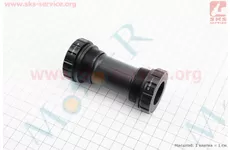 Каретка Hollowtech II MTB 68-73мм, під інтегровану вісь 24мм, чорна BB2495