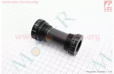 Каретка Hollowtech II MTB 68-73мм, під інтегровану вісь 24мм, чорна BB2495