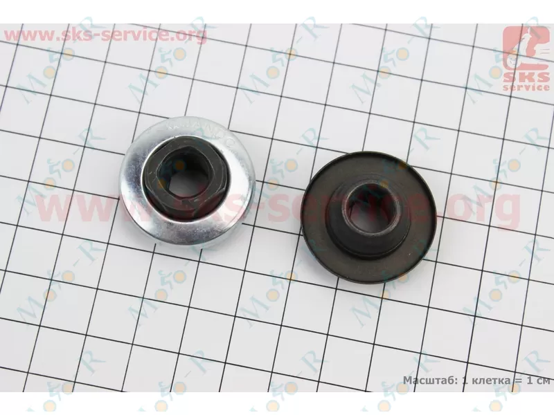 Фото 2 - Конус втулки MTB з пильником М10 KT-207R (2шт. до-кт)