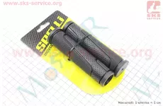 Ручки керма 125мм, чорні SBG-6708L