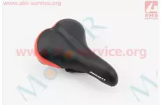 Сиденье на MTB, черно-красное AVY-6753