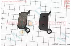 Гальмівні колодки диск. гальмо до-кт (Formula 4Racing/B4, 4-piston O2, 2-piston B4), YL-1017