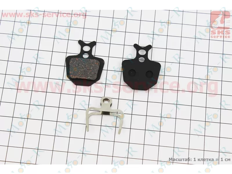 Фото 2 - Тормозные колодки диск. тормоз к-кт (Formula Oro Hydraulic), YL-1027
