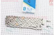 Ланцюг приводний 1/2х3/32х114L на 7швидкостей, сріблястий Z7