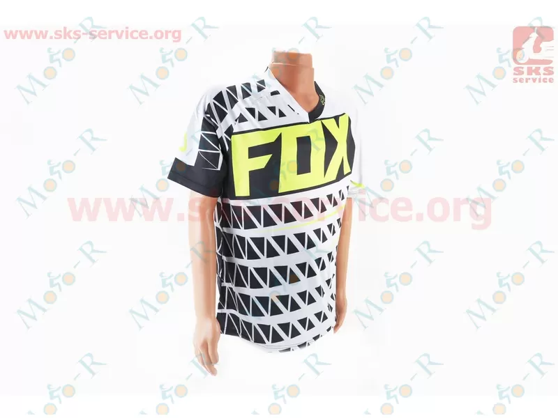 Фото 2 - Футболка (Джерси) для мужчин M - (Polyester 100%), короткие рукава, свободный крой, серо-черная, НЕ оригинал, тип 2
